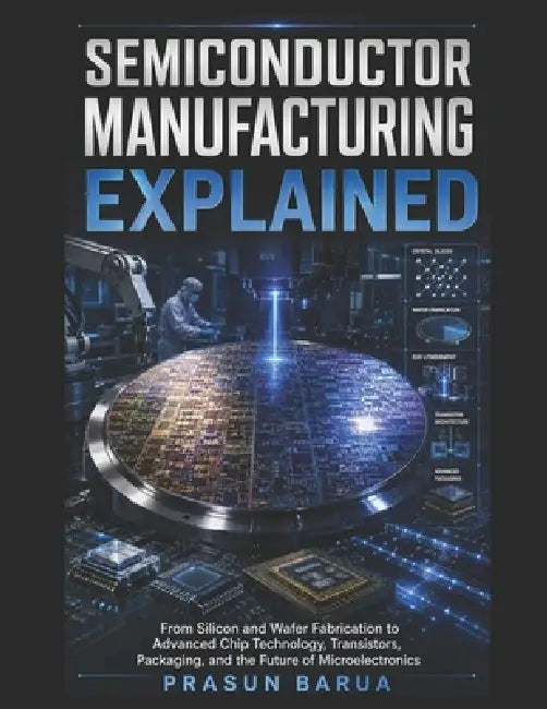 Semiconductor Manufacturing Explained: From Silicon and Wafer Fabrication to Advanced Chip Technology, Transistors, Packaging, and the Future of Micro by Prasun Barua