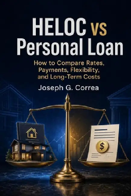 HELOC vs Personal Loan: How to Compare Rates, Payments, Flexibility, and Long-Term Costs by Joseph G. Correa