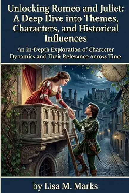Unlocking Romeo and Juliet: A Deep Dive into Themes, Characters, and Historical Influences: The Ultimate Guide for Students and Literature Lovers to U by Lisa M. Marks