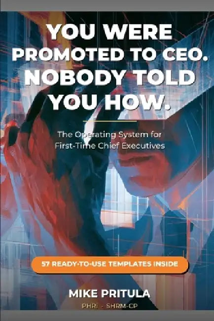 You Were Promoted to CEO. Nobody Told You How.: The Operating System for First-Time Chief Executives by Mike Pritula