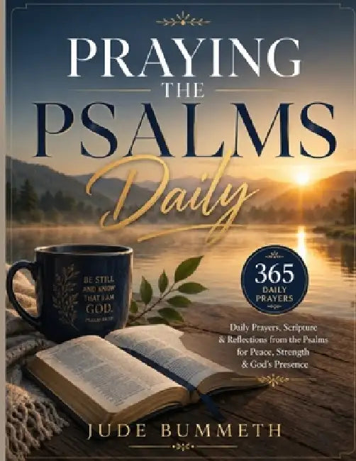Praying the Psalms Daily: 365 Daily Prayers, Scripture & Reflections from the Psalms for Peace, Strength & God's Presence by Jude Bummeth
