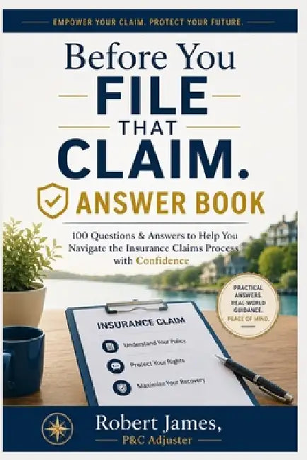 Before You File That Claim: 100 Answers Every Policyholder Should Know Before Calling Their Insurance Company by Robert James