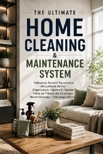 The Ultimate Home Cleaning & Maintenance System: Organization, Hygiene & Room-by-Room Care Guide for a Clean, Stress-Free and Healthy Home by Olivia Romero