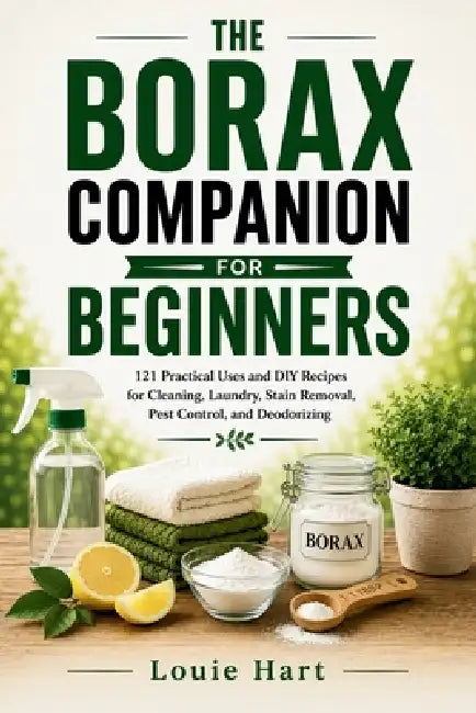 The Borax Companion for Beginners: 121 Practical Uses and DIY Recipes for Cleaning, Laundry, Stain Removal, Pest Control, and Deodorizing by Louie Hart