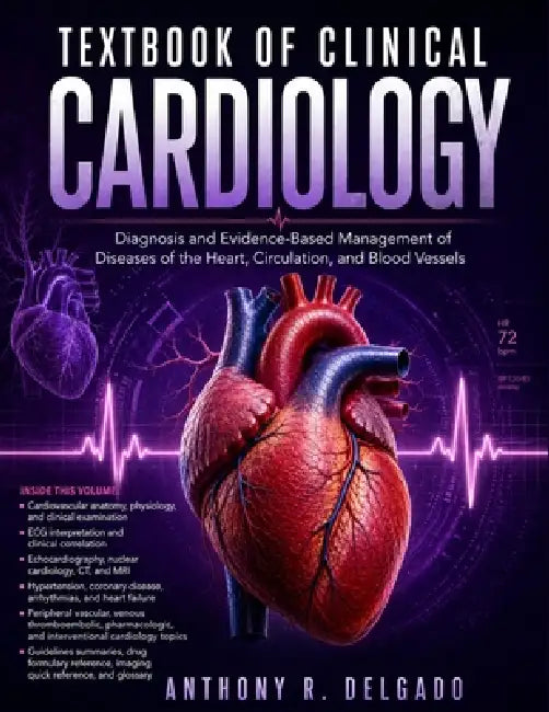 Textbook Of Clinical Cardiology: Diagnosis and Evidence-Based Management of Diseases of the Heart, Circulation, and Blood Vessels by Anthony R. Delgado