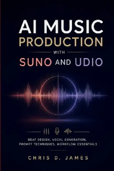 AI Music Production with Suno and Udio: Beat Design, Vocal Generation, Prompt Techniques, Workflow Essentials by Chris D. James