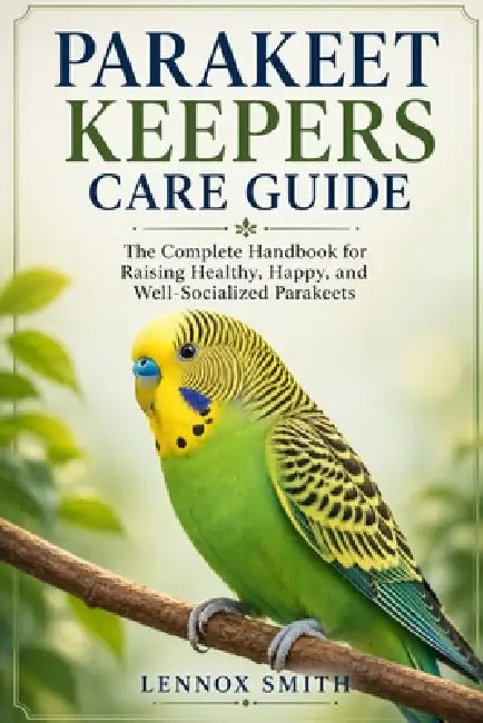 Parakeet Keepers Care Guide: The Complete Handbook for Raising Healthy, Happy, and Well-Socialized Parakeets by Lennox Smith