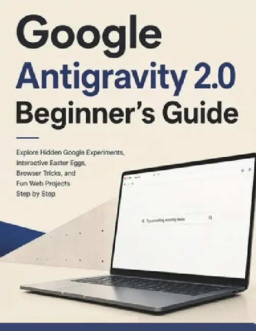 Google Antigravity 2.0 Beginner's Guide: Explore Hidden Google Experiments, Interactive Easter Eggs, Browser Tricks, and Fun Web Projects Step by Step by Justin Benedict