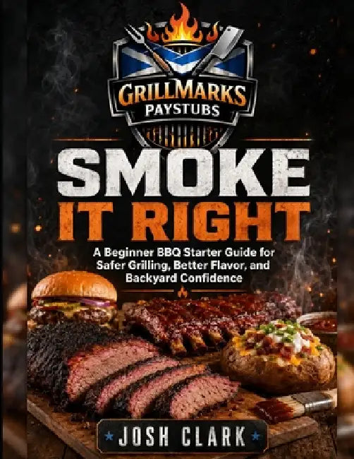 Smoke It Right: A Beginner BBQ Starter Guide for Safer Grilling, Better Flavor, and Backyard Confidence by Josh Clark
