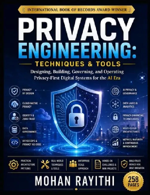 Privacy Engineering: Techniques & Tools: Designing, Building, Governing, and Operating Privacy-First Digital Systems for the AI Era by Mohan Rayithi