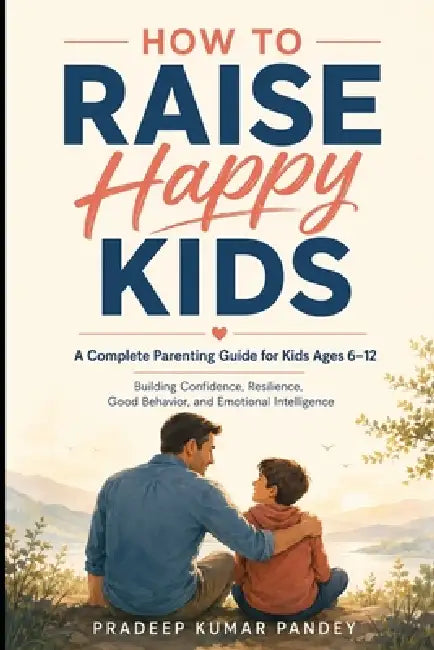 How to Raise Happy Kids: A Complete Parenting Guide for Kids Ages 6-12: Building Confidence, Resilience, Good Behavior, and Emotional Intelligence by Pradeep Kumar Pandey
