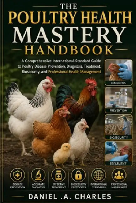 The Poultry Health Mastery Handbook: A Comprehensive International-Standard Guide to Poultry Disease Prevention, Diagnosis, Treatment, Biosecurity, an by Daniel A. Charles