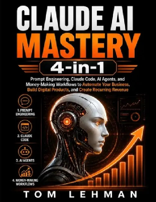 Claude AI Mastery 4-in-1: Prompt Engineering, Claude Code, AI Agents, and Business Workflows to Automate Tasks, Build Digital Products, and Create Rec by Tom Lehman