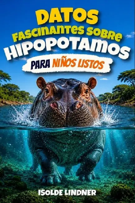 Datos fascinantes sobre hipopótamos para niños listos: Un viaje a la vida del hipopótamo, uno de los animales más notables de África by Isolde Lindner