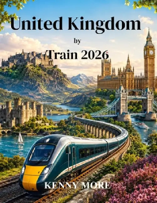 United Kingdom by Train 2026: A First-Time Traveller's Guide to London, Historic Cities, Countryside, Coastlines, Scotland, Wales, and England by Rail by Kenny More