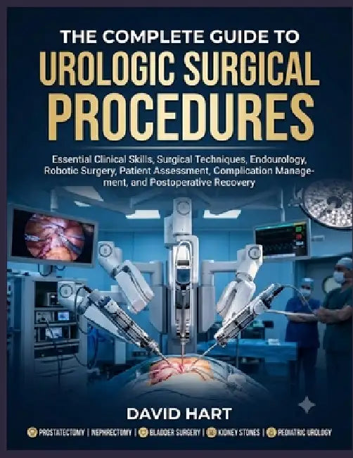 The Complete Guide to Urologic Surgical Procedures: Essential Clinical Skills, Surgical Techniques, Endourology, Robotic Surgery, Patient Assessment, by David Hart