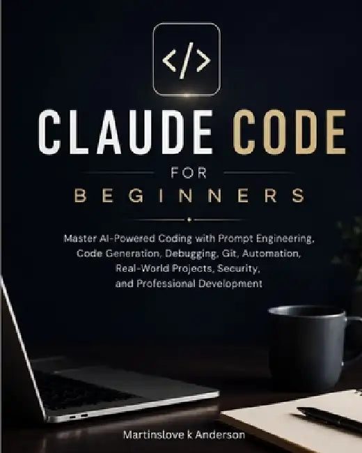 Claude Code for Beginners: Master AI-Powered Coding with Prompt Engineering, Code Generation, Debugging, Git, Automation, Real-World Projects, Securit by Martinslove K. Anderson