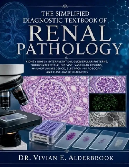 The Simplified Diagnostic Textbook of Renal Pathology: Kidney Biopsy Interpretation, Glomerular Patterns, Tubulointerstitial Disease, Vascular Lesions by Dr Vivian E Alderbrook