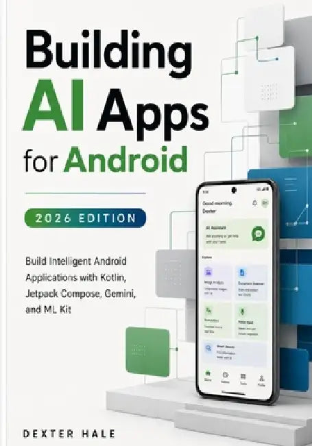 Building AI Apps for Android (2026 Edition): Build Intelligent Android Applications with Kotlin, Jetpack Compose, Gemini, and ML Kit by Dexter Hale