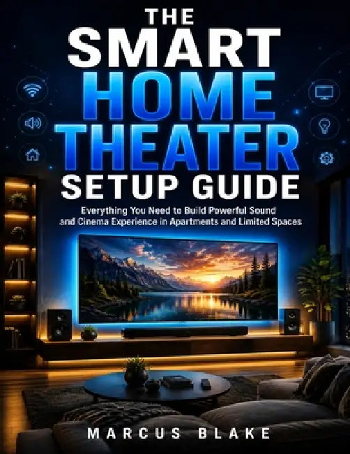 The Smart Home Theater Setup Guide: Everything You Need to Build Powerful Sound and Cinema Experience in Apartments and Limited Spaces by Marcus Blake