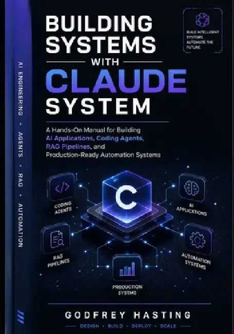 Building Systems with Claude System: A Hands-On Manual for Building AI Applications, Coding Agents, RAG Pipelines, and Production-Ready Automation Sys by Godfrey Hasting