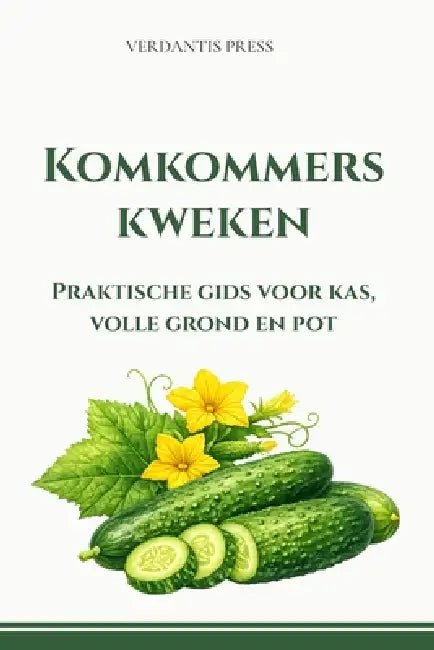 Komkommers kweken: Praktische gids voor kas, volle grond en pot by Verdantis Press
