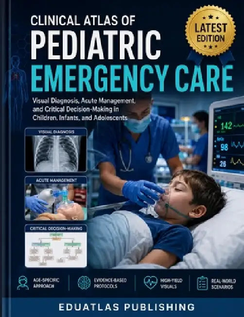 Clinical Atlas Of Pediatric Emergency Care: Visual diagnosis, acute management, and critical decision-making in children, infants, and adolescents by Eduatlas Publishing