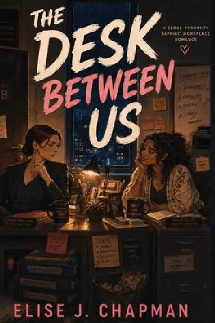 The Desk Between Us (A Close-Proximity Sapphic Workplace Romance) by Elise J. Chapman
