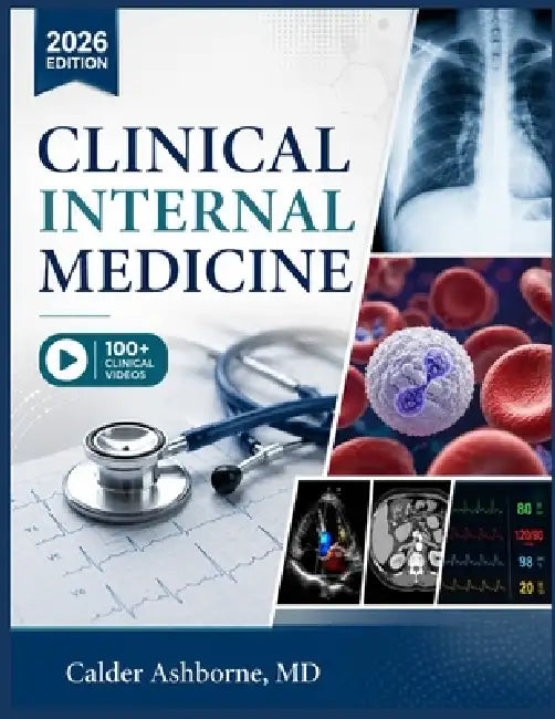 Clinical Internal Medicine 2026: An Evidence-Based Guide to Pathophysiology, Diagnosis and Pharmacotherapy for Physicians and Residents by Calder Ashborne