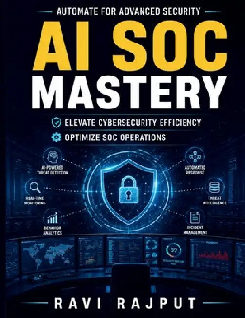 AI SOC Mastery: Digital Security Strategy SOC Workflow Optimization Cybersecurity AI Tools AI Threat Intelligence Advanced Security Automation Automat by Ravi Rajput