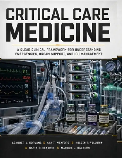 Critical Care Medicine: A Clear Clinical Framework for Understanding Emergencies, Organ Support, and ICU Management by Ava T. Wexford, Holden R. Vellorin, Saria M. Kendris