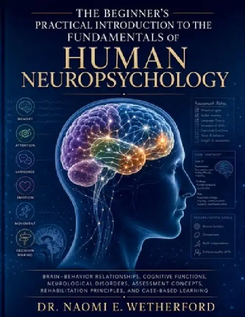 The Beginner's Practical Introduction to the Fundamentals of Human Neuropsychology: Brain-Behavior Relationships, Cognitive Functions, Neurological Di by Dr Naomi E Wetherford