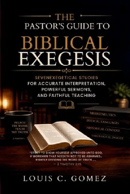 The Pastor's Guide to Biblical Exegesis: Seven Exegetical Studies for Accurate Interpretation, Powerful Sermons, and Faithful Teaching by Louis C. Gomez Gomez