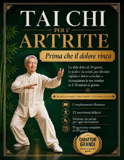 Tai Chi per l'Artrite: Prima che il dolore vinca: La sfida dolce di 30 giorni, in piedi o da seduti, per alleviare rigidità e dolori articolari e rico by Alessio Fiore, Ming Chen