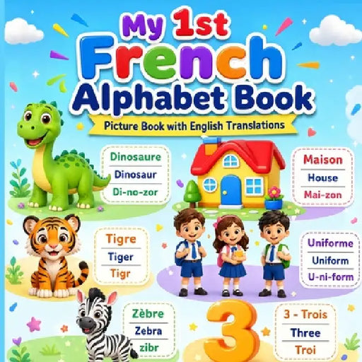 My First French Alphabet Book For Kids by Amélie Mercier Press