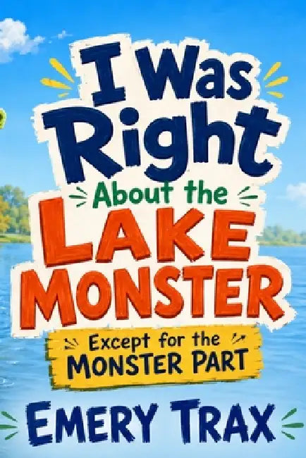 I Was Right About the Lake Monster: Except for the Monster Part (A Funny Illustrated Chapter Book for Kids Ages 8-12) by Emery Trax