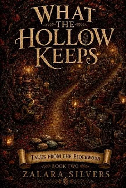 What the Hollow Keeps: A Cozy Fantasy Novel by Zalara Silvers