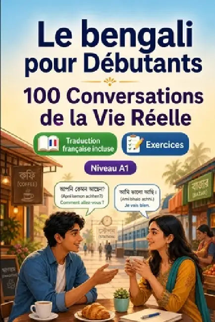 Le bengali pour Débutants A1: 100 Conversations de la Vie Réelle: Apprenez le bengali avec 100 dialogues bilingues, salutations, voyage, courses, trav by Éditions Parler