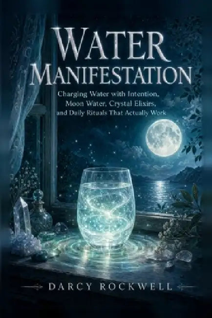Water Manifestation: The Complete Beginner-to-Advanced Guide to Charging Water with Intention, Moon Water, Crystal Elixirs, and Daily Rituals That Act by Darcy Rockwell