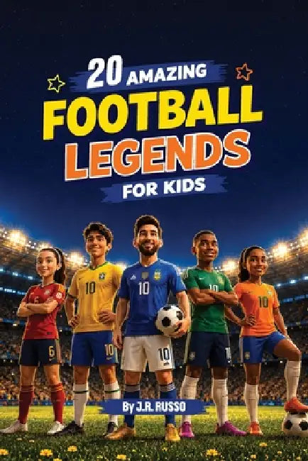 20 Amazing Football Legends for Kids: Discover the Greatest Players, Unforgettable Moments, and Life Lessons for Young Readers Ages 8-12 by J. R. Russo