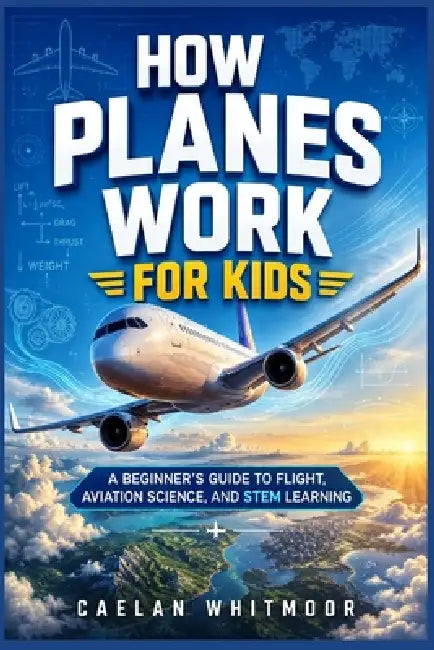 How Planes Work For Kids: A Beginner's Guide to Flight, Aviation Science, and STEM Learning by Caelan Whitmoor