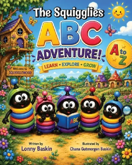 The Squigglies ABC Adventure: Learning Letters, Sounds, and Early Reading Through Friendship and Fun by Chana Gutmorgen Baskin, Lonny Baskin