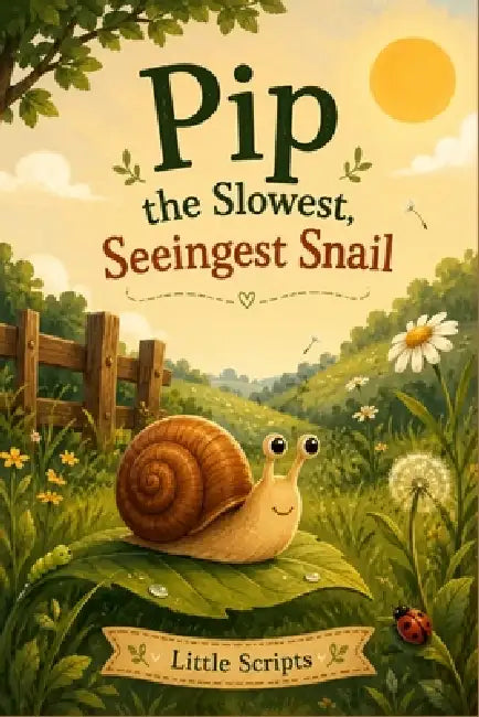 Pip the Slowest, Seeingest Snail by Little Scripts by Little Scripts