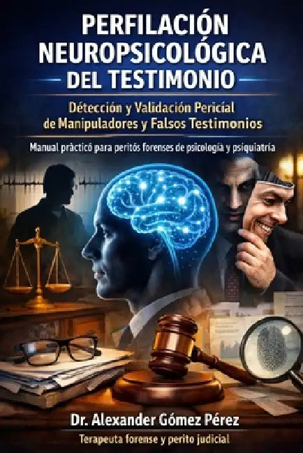 Perfilación Neuropsicológica del Testimonio: Detección y Validación Pericial de Manipuladores y Falsos Testimonios. Manual práctico para peritos foren by Alexander Gómez Pérez