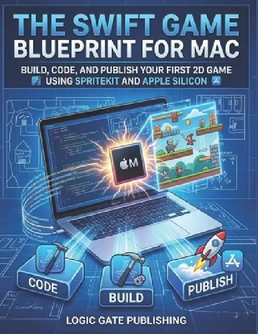 The Swift Game Blueprint for Mac: Build, Code, and Publish Your First 2D Game Using SpriteKit and Apple Silicon by Logic Gate Publishing