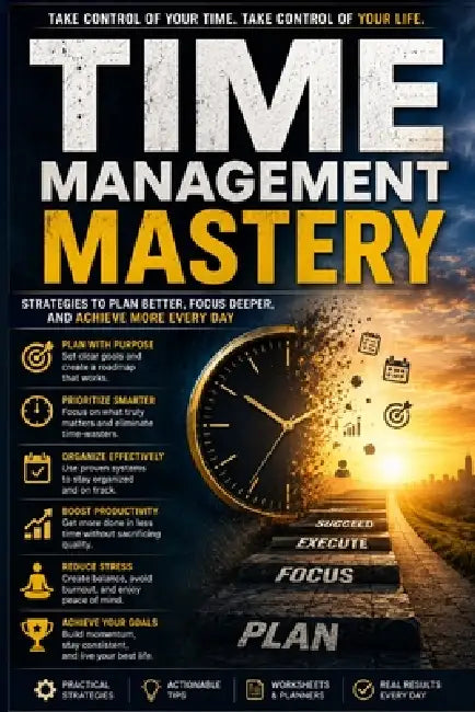 Time Management Mastery: Master Productivity, Prioritize What Matters, Beat Procrastination, Eliminate Distractions, Build Powerful Daily Habits, and by Sachin Wasnik