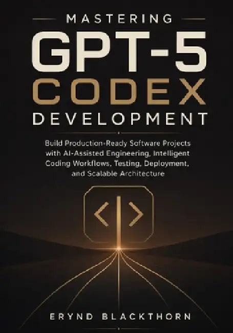 Mastering GPT-5 Codex Development: Build Production-Ready Software Projects with AI-Assisted Engineering, Intelligent Coding Workflows, Testing, Deplo by Erynd Blackthorn