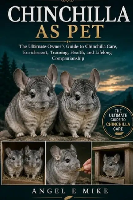 Chinchilla as Pet: The Ultimate Owner's Guide to Chinchilla Care, Enrichment, Training, Health, and Lifelong Companionship by Angel E. Mike