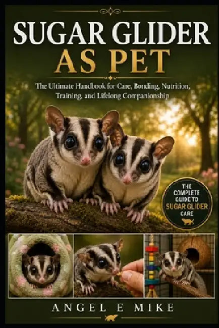 Sugar Glider as Pet: The Ultimate Handbook for Care, Bonding, Nutrition, Training, and Lifelong Companionship by Angel E. Mike