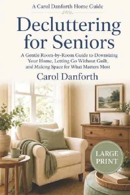 Decluttering for Seniors: A Gentle Room-by-Room Guide to Downsizing Your Home, Letting Go Without Guilt, and Making Space for What Matters Most - Larg by Carol Danforth
